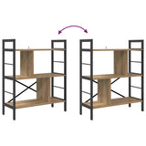 Bookshelf Artisan Oak 75 x 30 x 91 cm Engineered Wood 883975