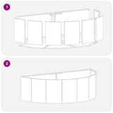 Planter Anthracite 120 x 60 x 35 cm Steel 883684