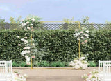 Wedding Arch Gold 150 x 49.5 x 200 cm Steel 42023040