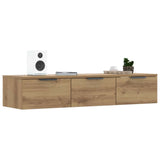 Wall Cabinet Artisan Oak 102x30x20 cm Engineered Wood 856986