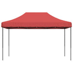 Foldable Party Tent Pop-Up Burgundy 440x292x315 cm 4004963