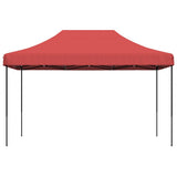 Foldable Party Tent Pop-Up Burgundy 440x292x315 cm 4004963