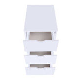 Drawer Unit 45x33x60 cm White 245727