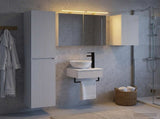 Bathroom Furniture Set 5 pcs White 33 x 34.5 x 160 cm 3407239