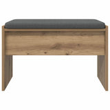 Hall Bench with Cushion Artisan Oak 63 x 38 x 40 cm 891551