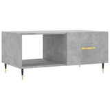 Coffee Table Concrete Grey 90x50x40 cm Engineered Wood 829192