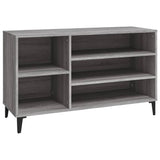 Shoe Cabinet Grey Sonoma 102x36x60 cm Engineered Wood 819754