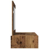 Dressing Table Brown 100 x 40 x 70 cm Engineered Wood 865215