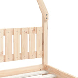 Kids Bed Frame 90x190 cm Solid Wood Pine 834507