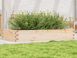 Garden Planter 110x60x23 cm Solid Wood Pine 847238