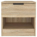 Bedside Cabinets 2 pcs Sonoma Oak Engineered Wood 811257