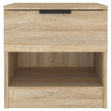 Bedside Cabinets 2 pcs Sonoma Oak Engineered Wood 811257