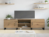 TV Cabinet Artisan Oak 150 x 30 x 50 cm Engineered Wood 879599