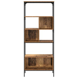 Bookcase Old Wood 76 x 33 x 188.5 cm Engineered Wood 882986