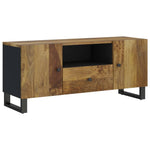 TV Cabinet 105x33.5x46 cm Solid Wood Mango&Engineered Wood 351961