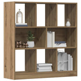 Book Cabinet Artisan Oak 97.5x29.5x100 cm Engineered Wood 855789