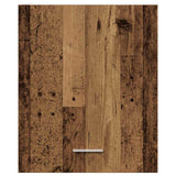 Hanging Cabinet Lyons 2 pcs Old Wood 50x31x60 cm Engineered Wood 856113