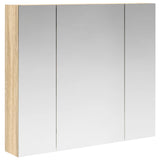 Bathroom Mirror Cabinet with Shelf Sonoma Oak 80 x 14.5 x 70 cm 889105
