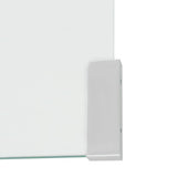 Coffee Table Tempered Glass 98x45x30 cm Clear 244189