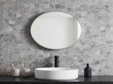 Mosaic Tiles Light Grey 30 x 30 cm Marble 42033528