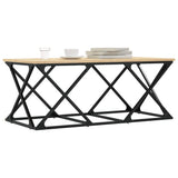 Coffee Table Sonoma Oak 100x49x40 cm Engineered Wood 835360