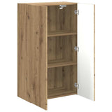 TV Wall Cabinet Artisan Oak 59.5 x 31 x 100 cm Engineered Wood 892378