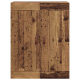 Wall Mounted Cabinet Old Wood 69.5 x 34 x 90 cm Engineered Wood 882421