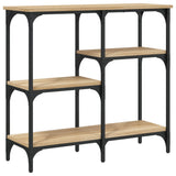 Console Table Sonoma Oak 80x29x75 cm Engineered Wood 834076