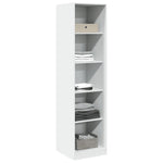 Wardrobe White 50x50x200 cm Engineered Wood 3307711