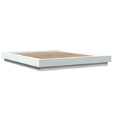 Bed Frame without Mattress White 160x200 cm 3281175