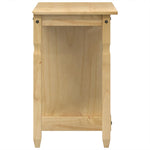 ZNTS Dressing Table Corona 110x47x75 cm Solid Wood Pine 4005685