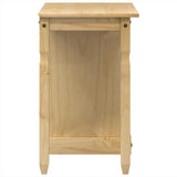 ZNTS Dressing Table Corona 110x47x75 cm Solid Wood Pine 4005685