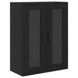 Highboard Black Oak 69.5 x 34 x 180 cm Engineered Wood 3416261
