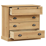 Chest of Drawers VIGO 80x40x76 cm Solid Wood Pine 353160