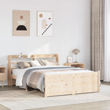 Bed Frame with Headboard without Mattress 150x200 cm King Size 3306764