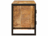 Sink cabinet with Shelf Brown 71 x 33 x 58 cm Solid Mango Wood 4102766