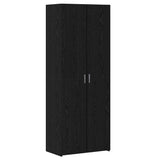 Highboard 2 pcs Black Oak 70 x 42.5 x 185 cm 3365593