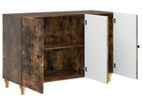Sideboard Smoked Oak 89 x 34.5 x 80 cm Engineered Wood 894190