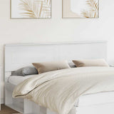 Headboard Gloss White Engineered wood 888258
