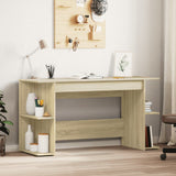 Desk Sonoma Oak 140x50x75 cm Engineered Wood 840550