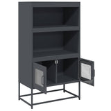 ZNTS Highboard Anthracite 68x39x123 cm Steel 853370