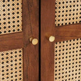 High Board Brown 60 x 33.5 x 100 cm Solid Mango Wood 4018910