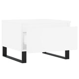 ZNTS Coffee Tables 2 pcs White 50x46x35 cm Engineered Wood 830877