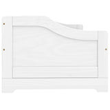 Day Bed White Solid pinewood, engineered wood Single Day Bed 3185214