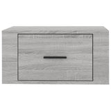 Wall-mounted Bedside Cabinets 2 pcs Grey Sonoma 50x36x25 cm 816853