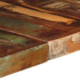Dining Table 140x140x75 cm Solid Reclaimed Wood 321573