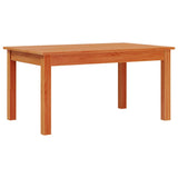 Coffee Table Wax Brown 80x50x40 cm Solid Wood Pine 847176