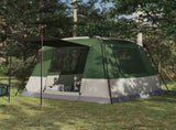 Party Tent Green 10-Person 185T Polyester with PU Coating 42017448