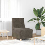 Modular Sofa Unit Armless 2 pcs Dark Grey 55 x 74 x 82 cm 3399790