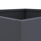 Planter Anthracite 42x40x39 cm Steel 841551